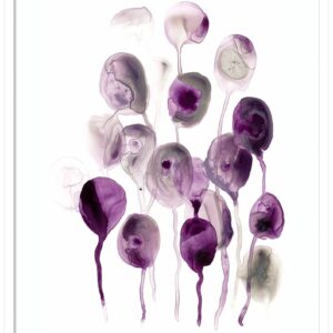 Amanti Art Framed Wall Art Print (26x33) Plum Pods II by June Erica Vess Framed Poster for Wall Decor, Living Room, Bedroom, Bathroom, Kitchen, Office or Business Artwork from WI, USA