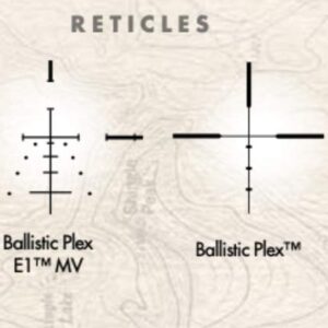 BURRIS FullField II 6.5-20x50 Scope, Ballistic Mil-Dot Reticle, Matte Black (200193)