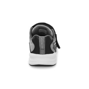 Stride rite Boy's M2P Journey2 Adaptable Athletic Sneaker, Black, 2 X-Wide Little Kid