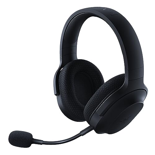 Razer Barracuda X Wireless Gaming & Mobile Headset (PC, PlayStation, Switch, Android, iOS): 2.4GHz Wireless + Bluetooth - Lightweight - 40mm Drivers - Detachable Mic - 50 Hr Battery - Black