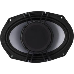 KICKER (2) 48KMXL694 300w 6x9 Marine Boat Black Wakeboard Tower Speakers w/LED Bundle with Rockville Speaker Pod Enclosures (2 Items)