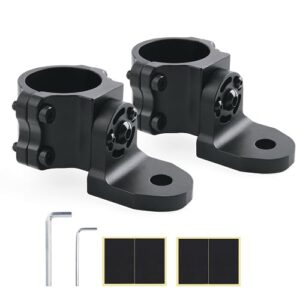 2x utv atv mount brackets for led whip light bar led pods 1.75" roll bar utv.