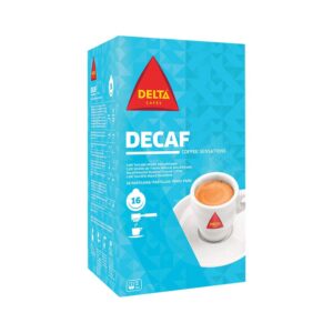 delta decaf espresso ese pods / servigs - 2 x 16 = 32 ese pods