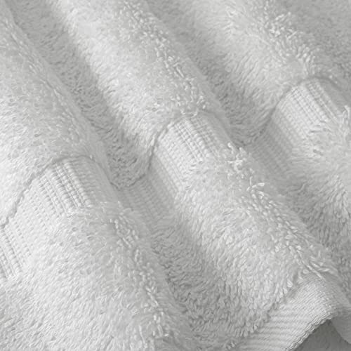 Chakir Turkish Linens, 100% Cotton Premium Quality Turkish Bath Sheets (35''x70'' Large Bath Sheet Towels - White)