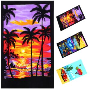 Chavish Oversized Beach Towel Cotton, Extra Large 40"X70" Thick Pool Towel High Absorbent, XL Soft Plush Beach Towels for Adults Mens Women