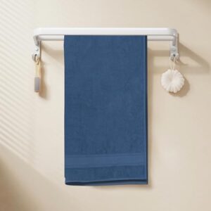 Magshion Extra Large Cotton Bath Sheet for Bathroom Adults Oversized Quick-Dry Bath Sheet Towel, Blue