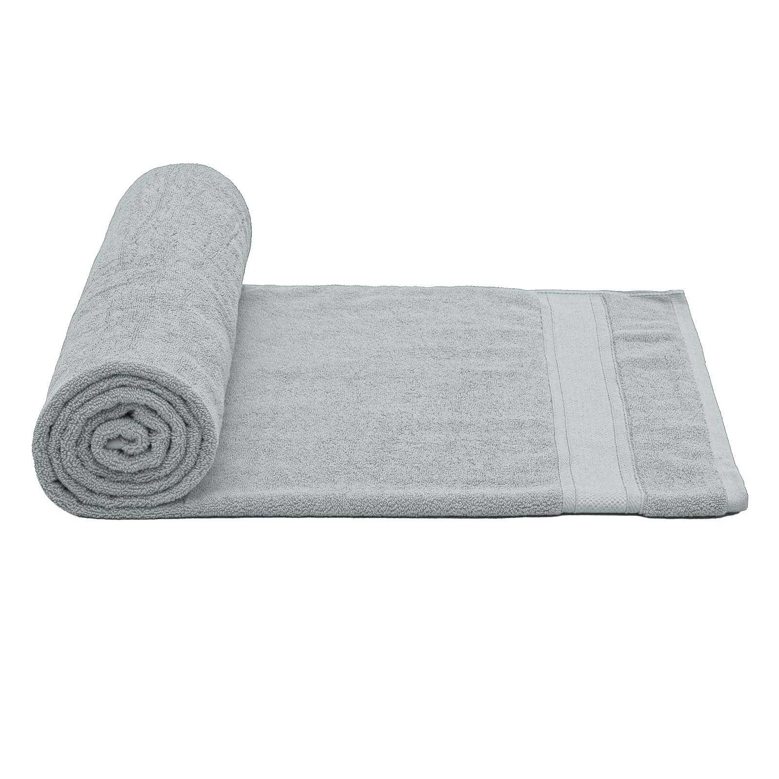 Magshion Extra Large Cotton Bath Sheet for Bathroom Adults Oversized Quick-Dry Bath Sheet Towel, Gray