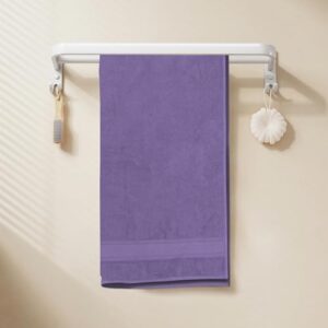 Magshion Extra Large Cotton Bath Sheet for Bathroom Adults Oversized Quick-Dry Bath Sheet Towel, Light Purple