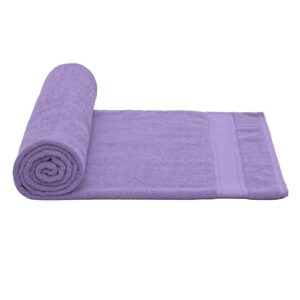 Magshion Extra Large Cotton Bath Sheet for Bathroom Adults Oversized Quick-Dry Bath Sheet Towel, Light Purple