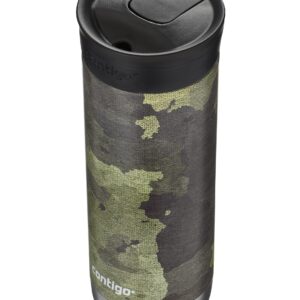 Contigo Huron Vacuum-Insulated Stainless Steel Travel Mug with Leak-Proof Lid