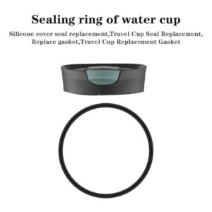 2 Pack Replacement Gasket for Contigo Travel Mug 16oz & 20oz, Water Bottles Lids Accessories, Silicone Lid Seal Replacements