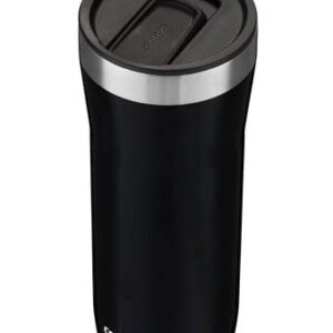 Contigo Insulated Tumblers Travel Mug Set - Streeterville 14 oz. Stainless Steel Tumbler with Handle in Salt White and SNAPSEAL 16 oz. Insulated Stainless Steel Travel Mug in Licorice