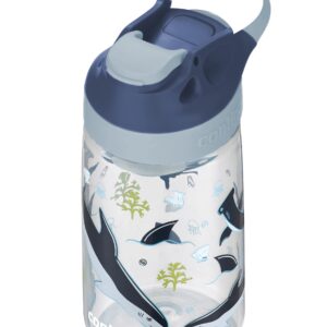 Contigo Gizmo Sip kids’ drinking bottle; BPA-free, robust water bottle; 100% leak-proof; intuitive drinking at the press of a button; easy-clean; ideal for preschool, daycare, school, sports; 14 oz