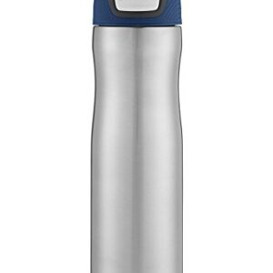 Contigo Steel Water Bottle, 24 oz, SS Monaco