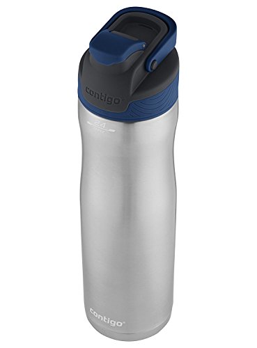 Contigo Steel Water Bottle, 24 oz, SS Monaco