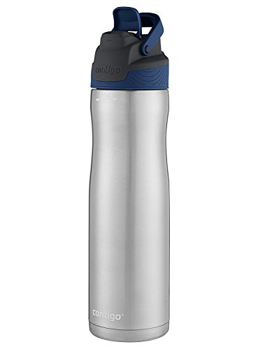 Contigo Steel Water Bottle, 24 oz, SS Monaco