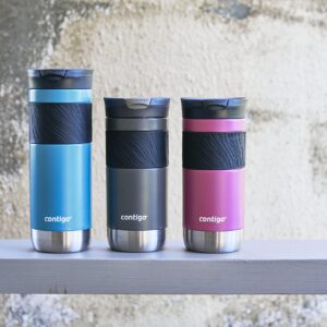 Contigo Byron 2.0 Thermo Mug, Stainless Steel Insulated Mug with Snapseal Closure, Coffee Mug to go, 100% Leak Proof, Dishwasher Safe lid, BPA Free, Keeps Warm up to 6 Hours, 470 ml