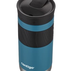 Contigo Byron 2.0 Thermo Mug, Stainless Steel Insulated Mug with Snapseal Closure, Coffee Mug to go, 100% Leak Proof, Dishwasher Safe lid, BPA Free, Keeps Warm up to 6 Hours, 470 ml