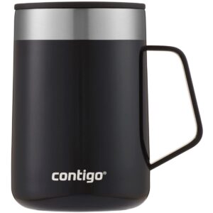 contigo 14oz desk mug w/handle licorice