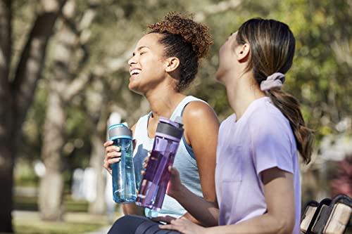 Contigo Ashland 2.0 Water Bottle, 24 oz - Leak-Proof Lid, Protective Spout Cover - Cupholder Friendly, Dishwasher Safe, BPA Free - Lavender