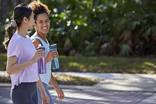 Contigo Ashland 2.0 Water Bottle, 24 oz - Leak-Proof Lid, Protective Spout Cover - Cupholder Friendly, Dishwasher Safe, BPA Free - Lavender