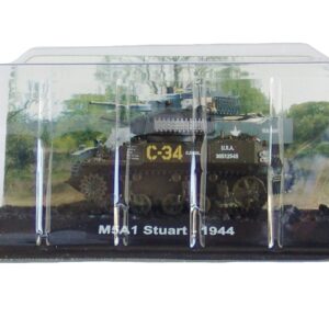 M5A1 Stuart - 1944 diecast 1:72 Model (Amercom BG-36)