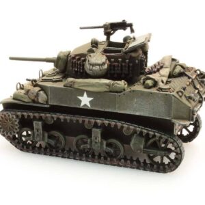 FloZ ARTITEC M5A1 Stuart Light Tank Stowage 1 1/87 Scale Finished Model Tank (387.79-S1)