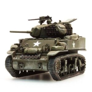 FloZ ARTITEC M5A1 Stuart Light Tank Stowage 1 1/87 Scale Finished Model Tank (387.79-S1)