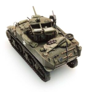 FloZ ARTITEC M5A1 Stuart Light Tank Stowage 1 1/87 Scale Finished Model Tank (387.79-S1)