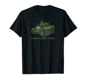 m5a1 light tank tshirt gift