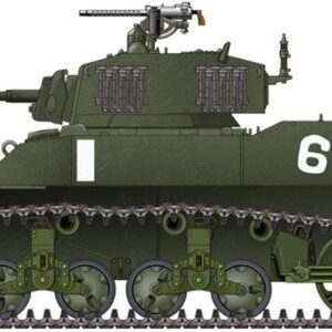 AFV Club Models 1/35 M5A1 Stuart Light Tank Bear of Jinmen" (Limited Edition)"