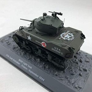 FLOZ M5A1 Light Tank 37th Tank Battalion France-September 1944 1/43 DIECAST Model Finished Tank