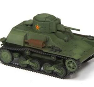 S-Model China PLA Captured Type 97 & M5A1 M5A1 Stuart Light Tank 2 Vehicles Set 1/72 ABS Tank Pre-builded Model