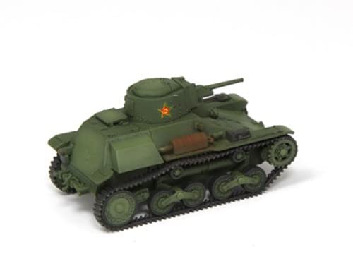 S-Model China PLA Captured Type 97 & M5A1 M5A1 Stuart Light Tank 2 Vehicles Set 1/72 ABS Tank Pre-builded Model