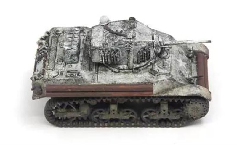 FloZ for S-Model US M5A1 Stuart Light Tank Snow Coating 1/72 Tank Pre-Built Model