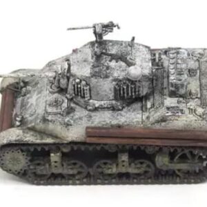 FloZ for S-Model US M5A1 Stuart Light Tank Snow Coating 1/72 Tank Pre-Built Model