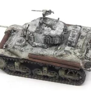 FloZ for S-Model US M5A1 Stuart Light Tank Snow Coating 1/72 Tank Pre-Built Model