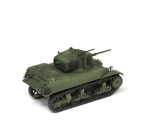 S-Model Chinese Army M5A1 Light Tank 1949 1/72 ABS Tank Pre-builded Model