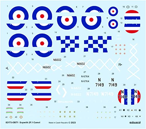 Eduard EDU82173 1:48 Sopwith 2F.1 Camel ProfiPACK [Model Building KIT]