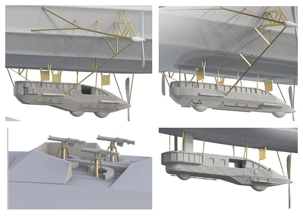 TAKOM 6003 1/350 Zeppelin Q Class Airship (Plastic Model)