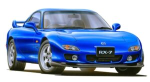 fujimi model id36 1/24 inch up series no. 36 mazda fd3s rx-7 type rs plastic model