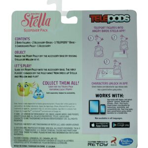 Angry Birds Stella Telepods Sleepover Figure 2-Pack [Stella & Willow]