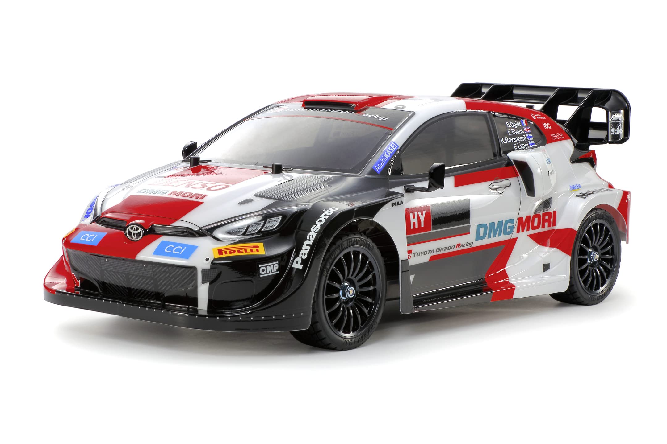 TAMIYA 1/10 Toyota GAZOO WRT/GR Yaris Rally1 TT-02 TAM58716A Cars Elec Kit 1/10 Off-Road