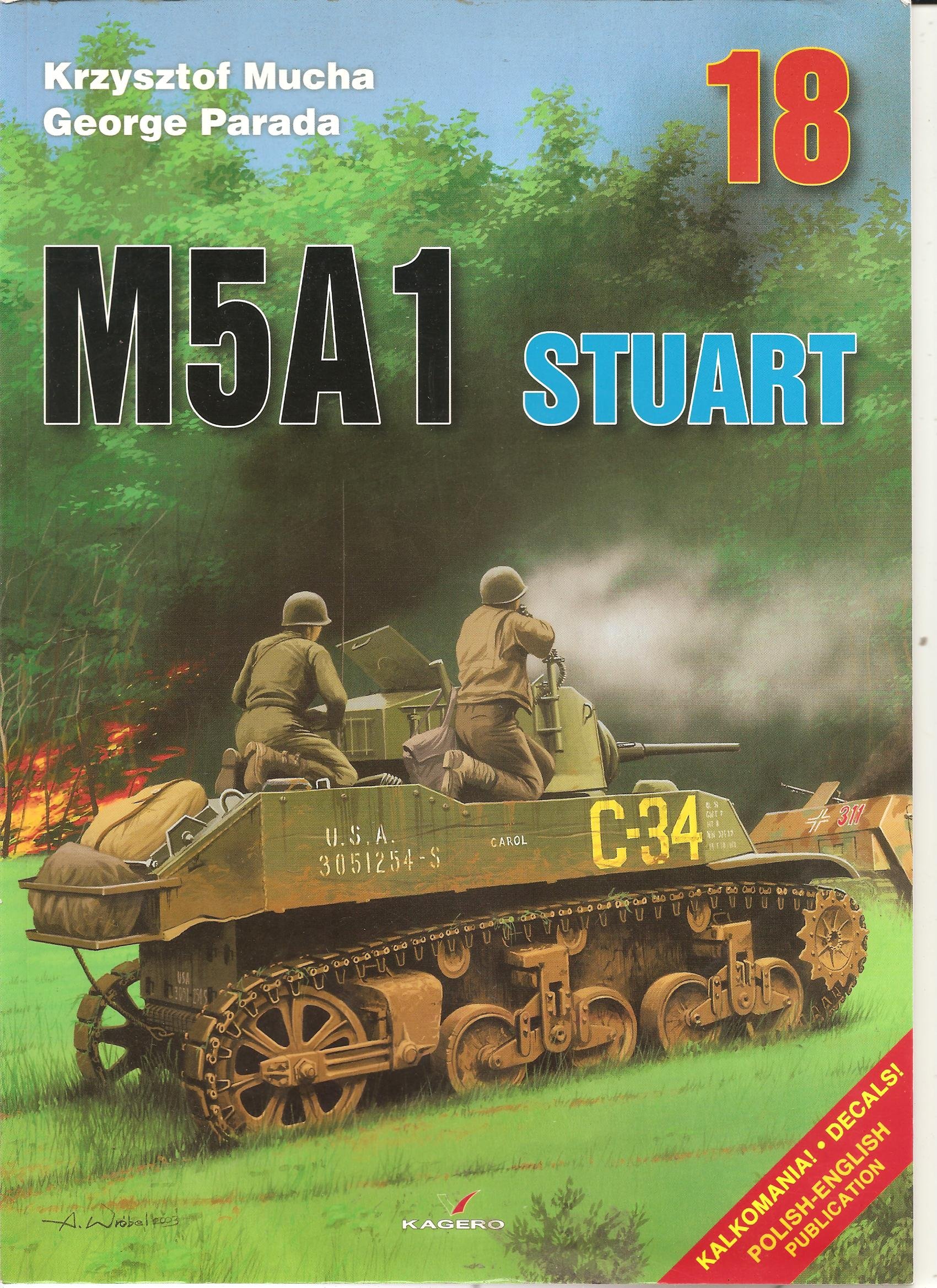 M5A1 Stuart (In Polish and English, 18)