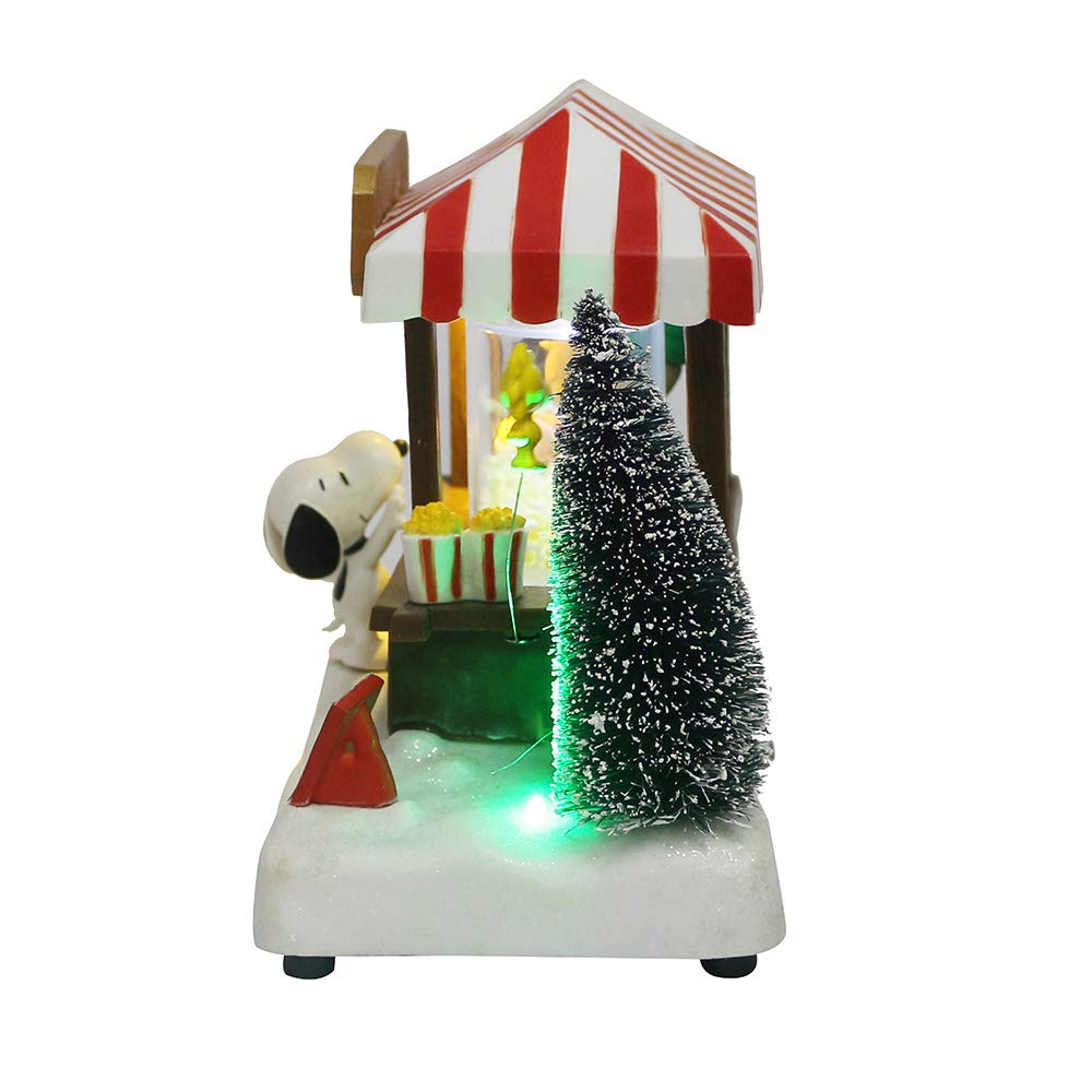 Kurt Adler 7-Inch Battery-Operated Peanuts© LED Musical Table Piece