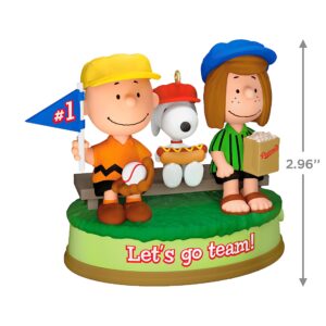 Hallmark Keepsake Christmas Ornament 2023, The Peanuts Gang, Batter Up! Musical Ornament, Gifts for Peanuts Fans