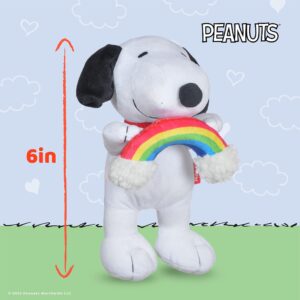 Peanuts for Pets Peanuts: Love 6” Snoopy Rainbow Squeaker Pet Toy 6" Snoopy Love Squeaky Pet Toy | Peanuts Dog Toys, Snoopy | Love Gifts for Pets, Snoopy Rainbow Toys for Dogs