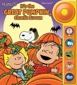 peanuts - it's the great pumpkin, charlie brown - doorbell sound book - pi kids