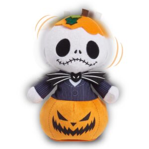 Disney Tim Burton's The Nightmare Before Christmas Poppin' Pumpkin King Musical Dancing Plush, Officially Licensed Kids Toys for Ages 3 Up, Just Play