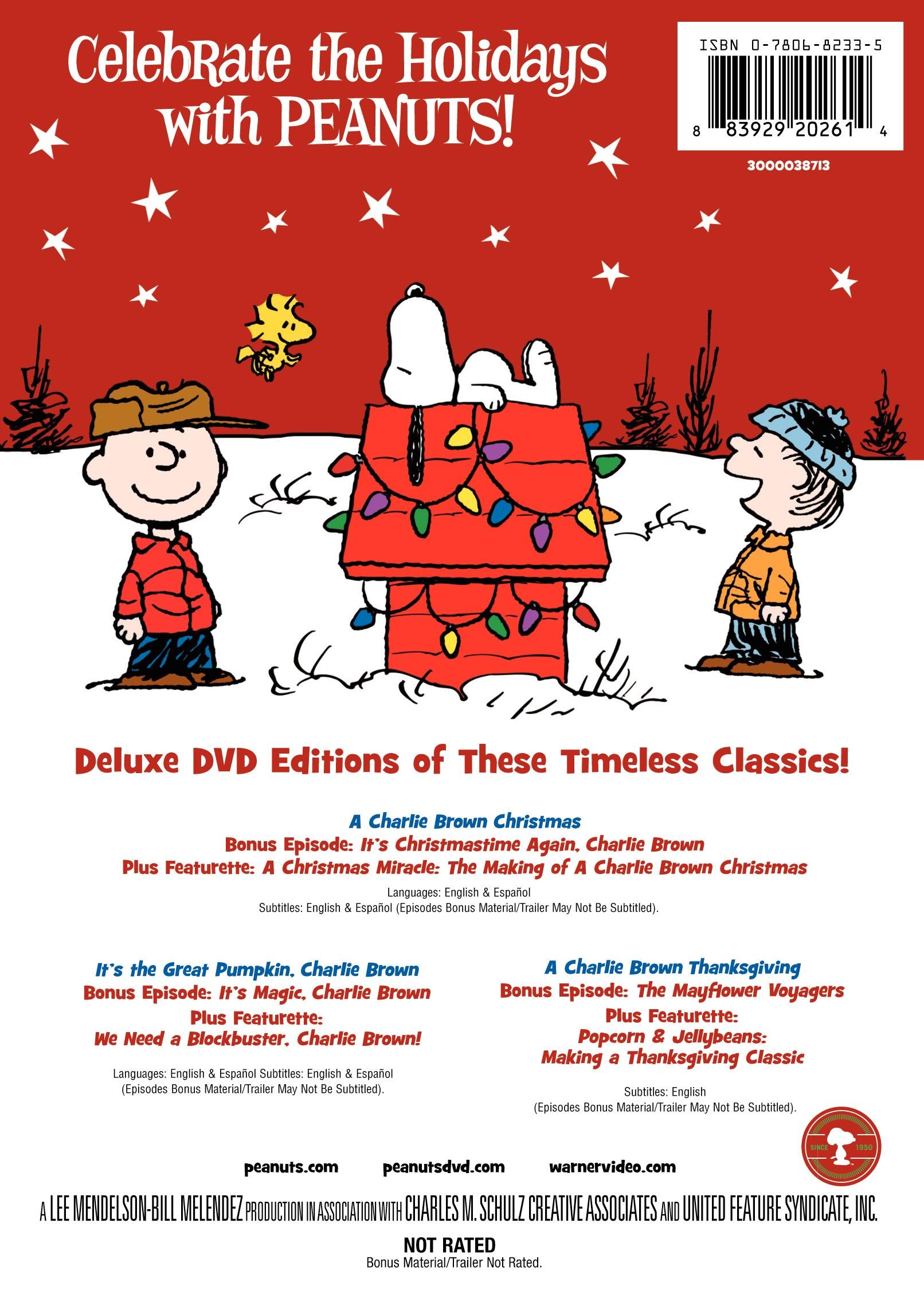 Peanuts Holiday Collection [DVD]